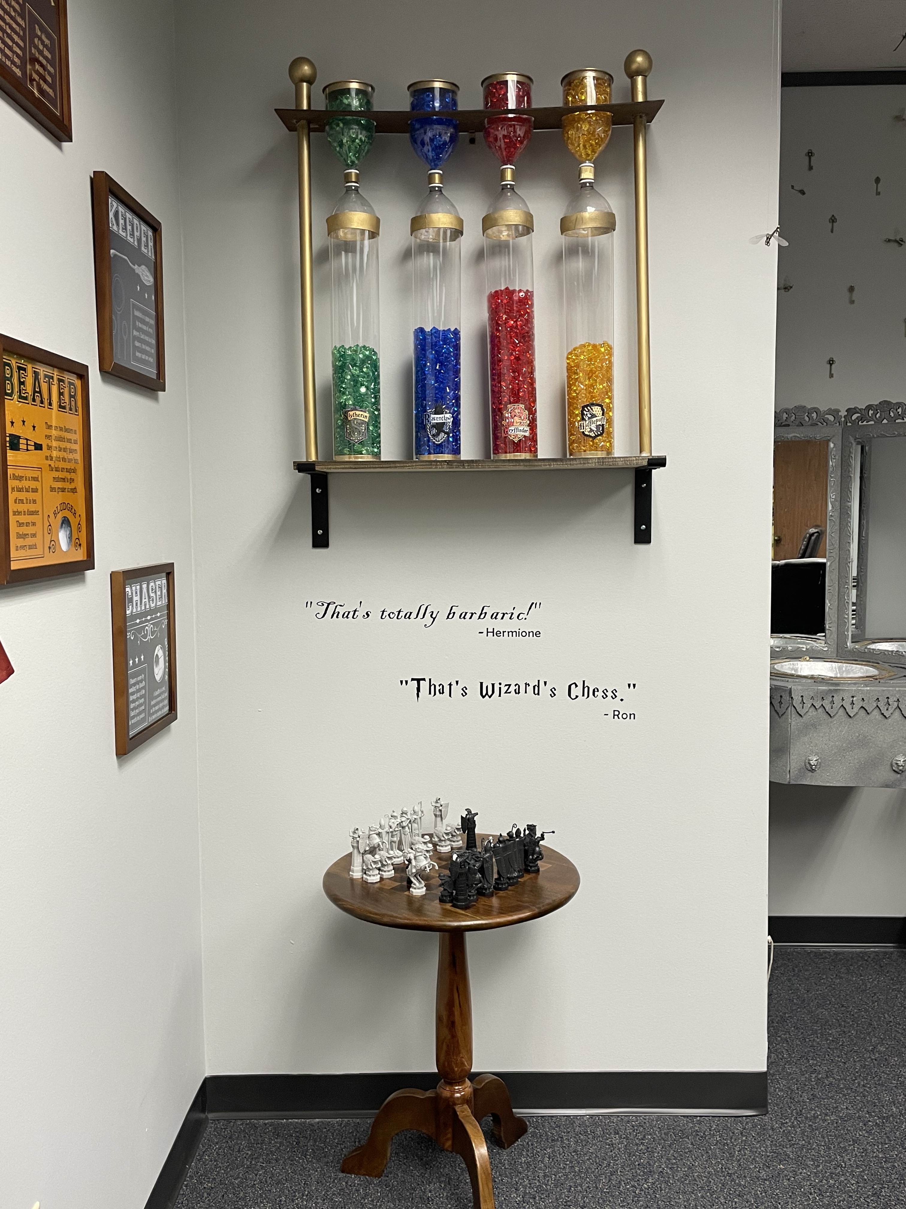 Harry Potter themed conference room added to our already non